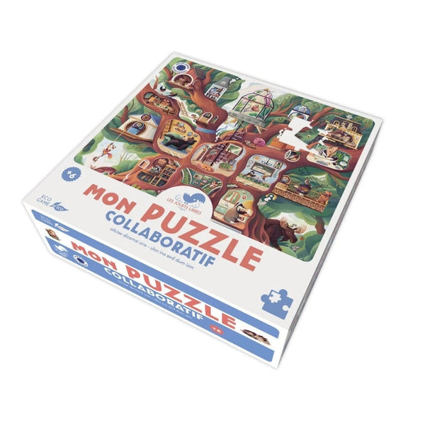 Auzou Ζωγραφική - Καλλιτεχνικά - Παζλ Auzou Παιδικό Puzzle My Collaborate 25pcs