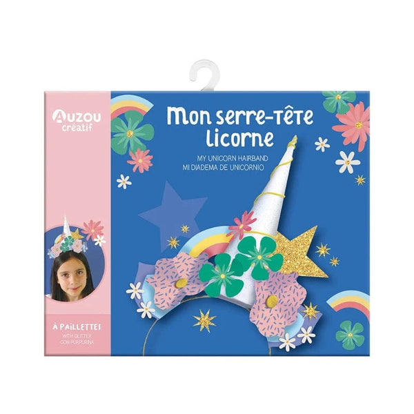 Χαρτοκοπτική My Activity Pouch Auzou My Unicorn Hairband Auzou PICK A BOO