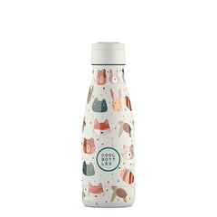 COOL BOTTLES Βρεφικά & Παιδικά Ποτηράκια COOL BOTTLES. Ανοξείδωτο μπουκάλι Ζωάκια 260ml