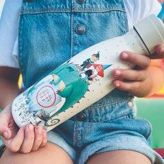 COOL BOTTLES Βρεφικά & Παιδικά Ποτηράκια COOL BOTTLES. Ανοξείδωτο μπουκάλι Δράκος 350ml