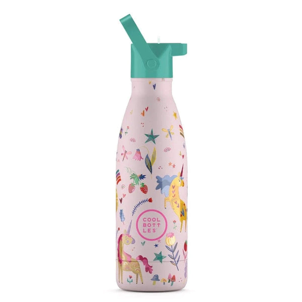 COOL BOTTLES Βρεφικά & Παιδικά Ποτηράκια COOL BOTTLES. Ανοξείδωτο μπουκάλι Αστείοι Μονόκεροι 350ml