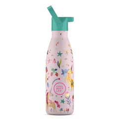 COOL BOTTLES Βρεφικά & Παιδικά Ποτηράκια COOL BOTTLES. Ανοξείδωτο μπουκάλι Αστείοι Μονόκεροι 350ml