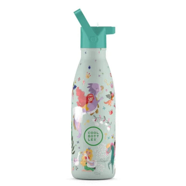 COOL BOTTLES Βρεφικά & Παιδικά Ποτηράκια COOL BOTTLES. Ανοξείδωτο μπουκάλι Πριγκίπισσες 350ml