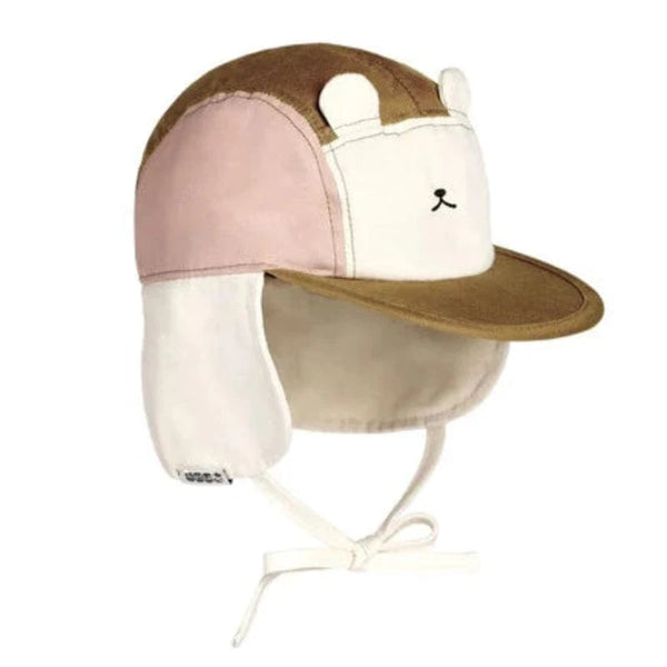 KiETLA καπελο 2-6Y (48-52 cm) KiETLA: Camper Καπέλο Τύπου Λεγεωνάριου με προστασία UPF50+ - Αρκουδάκι