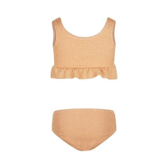 Koko Noko μαγιό 9-12M (74/80 CM) Koko Noko Μαγιό μπικίνι ροδακινί ροζ με βολάν