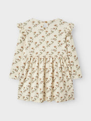 Lil Atelier φόρεμα Lil' Atelier Φόρεμα Floral  Turtledove FLOWER