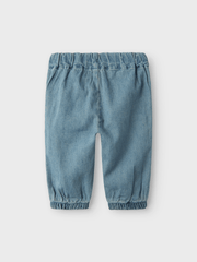 Lil Atelier Παντελονάκι Lil' Atelier Τζιν Παντελόνι NBNROME LOOSE R TULA JEANS