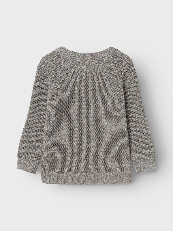 Lil Atelier Μπλουζάκι Lil' Atelier  Πουλόβερ Πλεκτό Rib - NmmNoro - Sky Grey