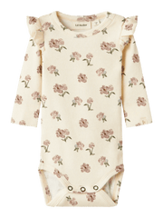 Lil Atelier Βρεφικά Φορμάκια 56 Lil' Atelier Φορμάκι μακριμάνικο Turtledove PEONY