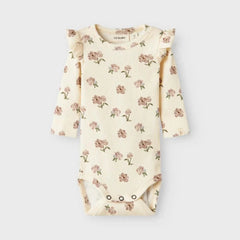 Lil Atelier Βρεφικά Φορμάκια Lil' Atelier Φορμάκι μακριμάνικο Turtledove PEONY