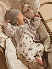 Lil Atelier Βρεφικά Φορμάκια Lil' Atelier Φορμάκι μακριμάνικο Turtledove PEONY