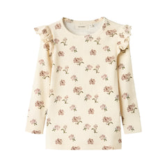 Lil Atelier Μπλουζάκι Lil' Atelier Μπλούζα μακριμάνικη Turtledove PEONY