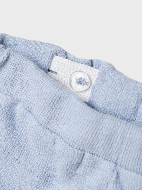 Lil Atelier Παντελονάκι Lil' Atelier Σορτς βρεφικό Zen Blue