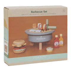 Little Dutch ξύλινα παιχνίδια LITTLE DUTCH. Ξύλινο σετ παιχνιδιού barbecue FSC