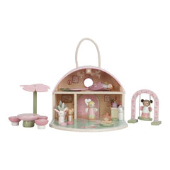 Little Dutch ξύλινα παιχνίδια LITTLE DUTCH. Ξύλινο κουκλόσπιτο Fairy Garden FSC