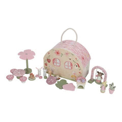 Little Dutch ξύλινα παιχνίδια LITTLE DUTCH. Ξύλινο κουκλόσπιτο Fairy Garden FSC