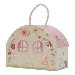 Little Dutch ξύλινα παιχνίδια LITTLE DUTCH. Ξύλινο κουκλόσπιτο Fairy Garden FSC