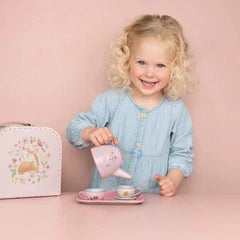 Little Dutch παιχνιδι ρολων LITTLE DUTCH. Σετ τσαγιού σε βαλιτσάκι Fairy Garden
