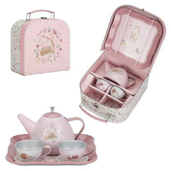 Little Dutch παιχνιδι ρολων LITTLE DUTCH. Σετ τσαγιού σε βαλιτσάκι Fairy Garden