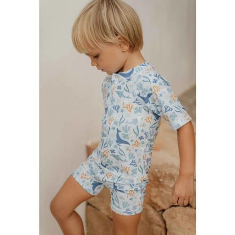 Little Dutch μαγιό LITTLE DUTCH. Παιδικό μαγιό για αγόρια Ocean Dreams Blue