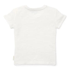 Little Dutch Μπλουζάκι LITTLE DUTCH Μπλουζάκι κοντομάνικο Off White Little Farmer