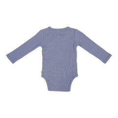 Little Dutch Βρεφικά Φορμάκια LITTLE DUTCH. Κορμάκι μακρυμάνικο Rib Blue