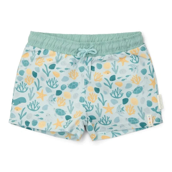 Little Dutch μαγιό 9-12M (74/80 CM) LITTLE DUTCH. Παιδικό μαγιό βερμούδα για αγόρια Seashells Multi-colour