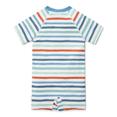 Little Dutch μαγιό LITTLE DUTCH. Ολόσωμο κοντομάνικο μαγιό Stripes Multi-colour