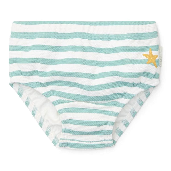 Little Dutch μαγιό 3-6M (62/68 CM) LITTLE DUTCH. Μαγιό πάνα Stripes Surf Blue