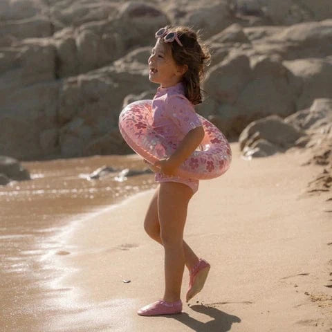 Little Dutch μαγιό LITTLE DUTCH. Μπλουζάκι κοντομάνικο με προστασία UV Ocean Treasures Multi-colour