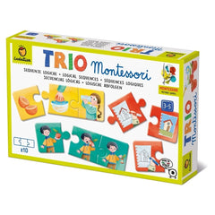 Ludattica Επιτραπέζια Παιχνίδια Ludattica Trio Montessori – Λογική συνέχεια Logical Sequences