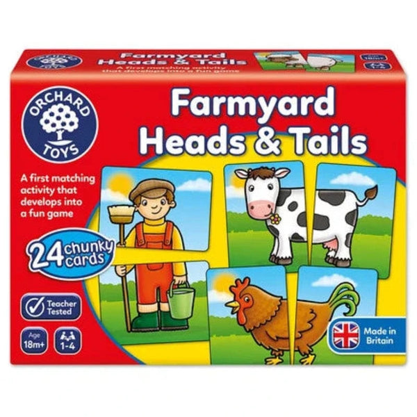 Orchard Toys Ζωγραφική - Καλλιτεχνικά - Παζλ Orchard Toys Εκπαιδευτικό Παιχνίδι Αντιστοίχισης "Φάρμα" για Παιδιά 18+ μηνών