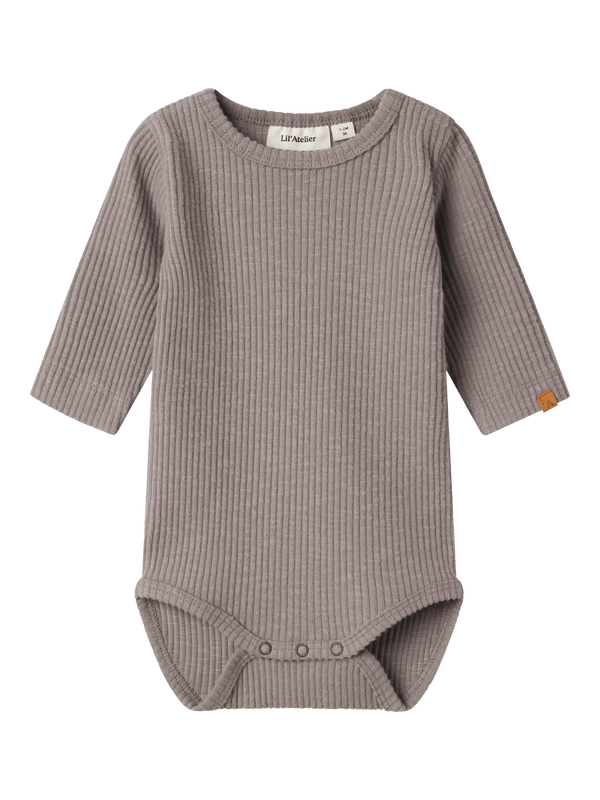 PICK A BOO Βρεφικά Φορμάκια 56 Lil' Atelier Φορμάκι μακριμάνικο Silent Storm